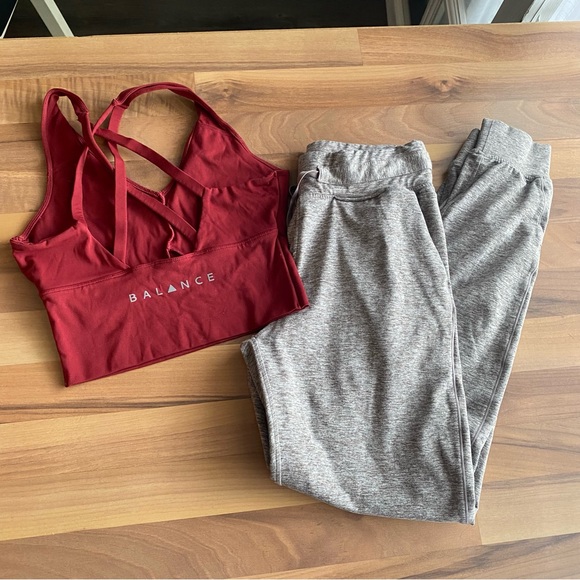 Balance Athletica Pants - Balance Athletica Bra & Jogger Bundle Size M